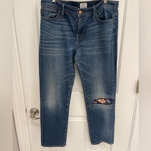 J. Crew Slim Broken In Boyfriend Jeans 32